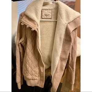 Sherpa Pale Pink Jacket